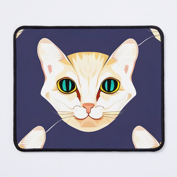 Item preview, Whisker Wonderland Playful Cat Head Tiling Illustration designed and sold by Arc1.