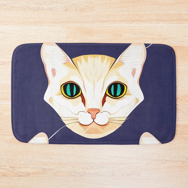 Item preview, Whisker Wonderland Playful Cat Head Tiling Illustration designed and sold by Arc1.