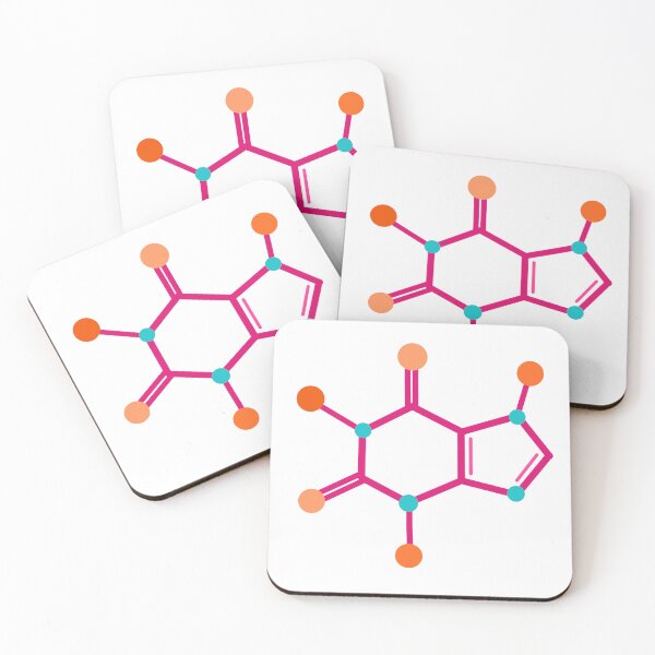 Item preview, caffeine molecule designed and sold by alliegriese.