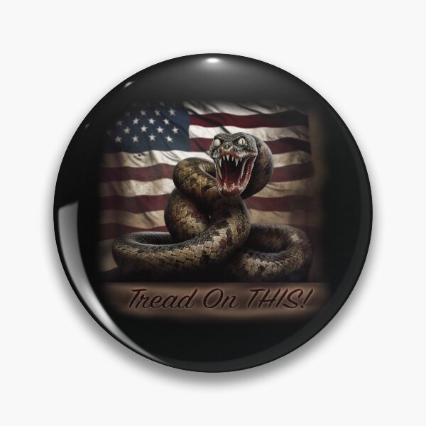 Item preview, A very aggressive take on the Don't Tread on Me flag designed and sold by Good Candy.