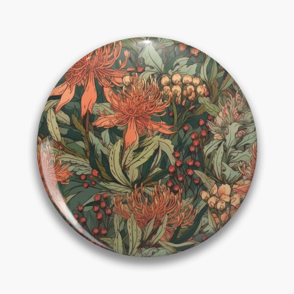 Item preview, Aussie floral pattern  designed and sold by florallover444.