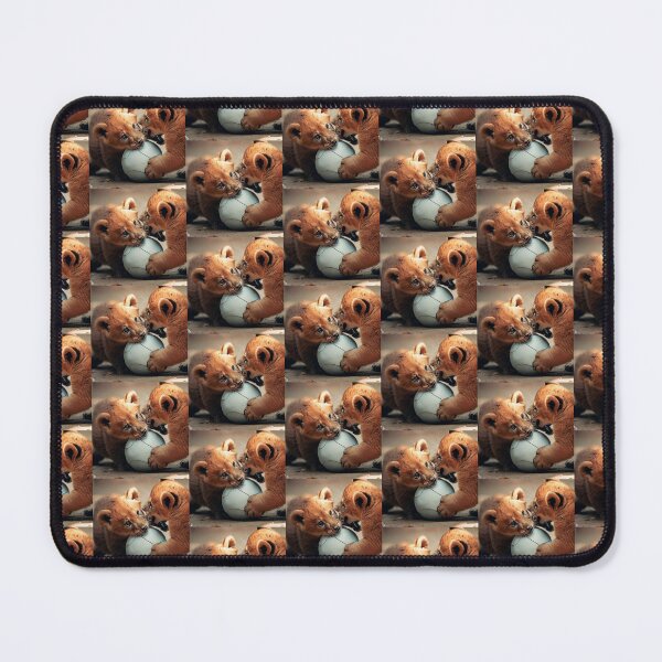 Item preview, "Tiger Cubs Enjoy Their Playtime in a Safe and Fun Environment" designed and sold by PlushyCreations.