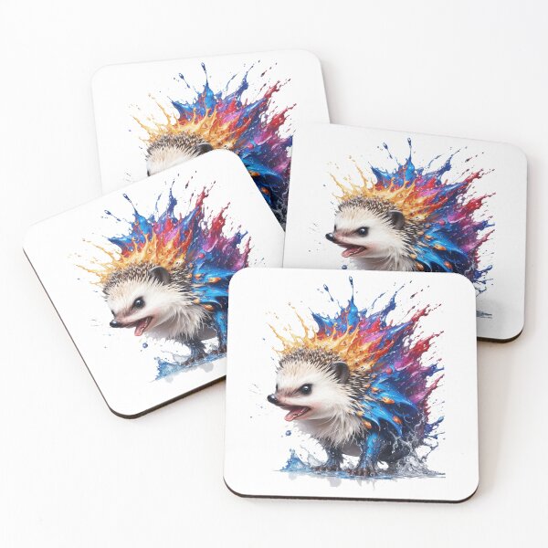 Item preview, Angry Hedgehog Acquacolor designed and sold by Constantine7621.
