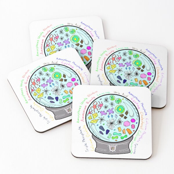 Item preview, Chemistry Urine Crystals designed and sold by MedLabVibes.
