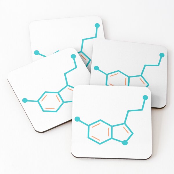 Item preview, serotonin molecule  designed and sold by alliegriese.