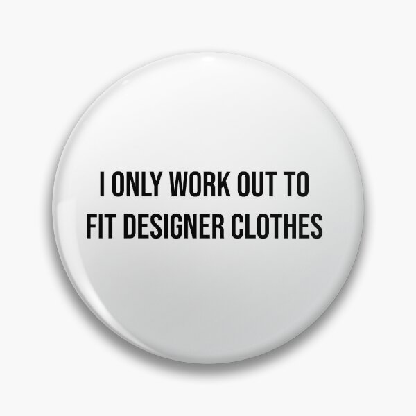 Item preview, I only work out to fit designer clothes designed and sold by lajugo.