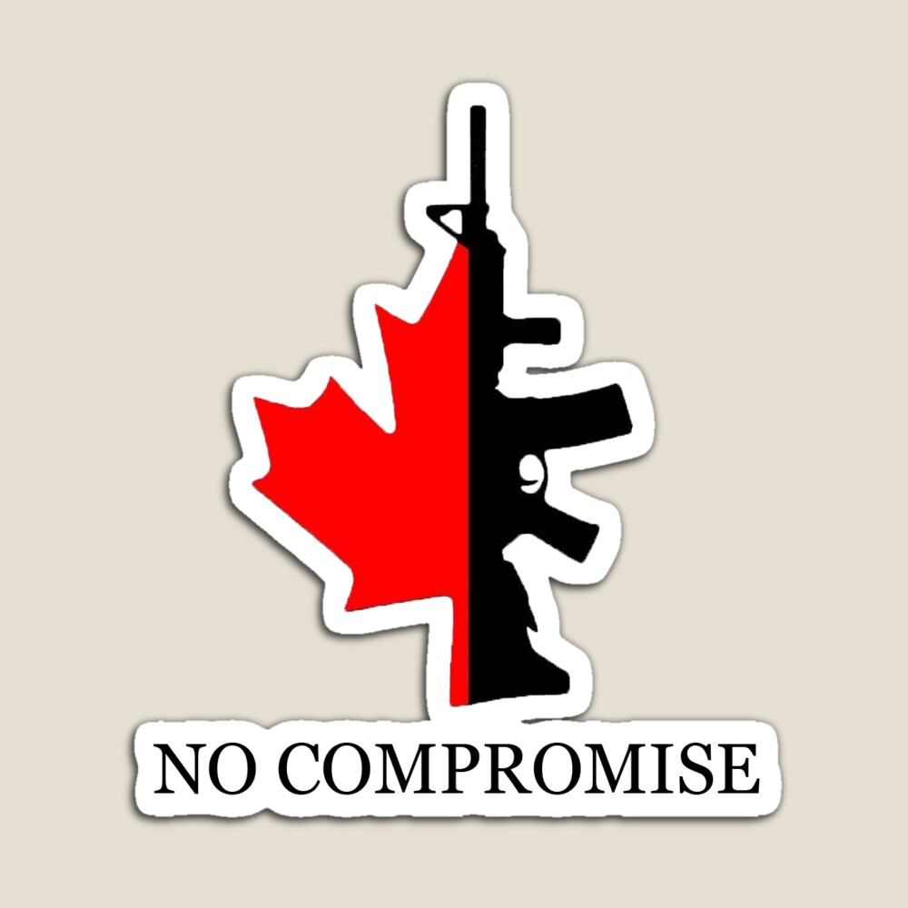 No Compromise  Sticker for Sale by jpjakubec