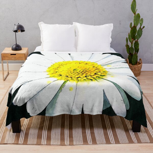 Item preview, Single Daisy Watercolor designed and sold by Terry Bain.