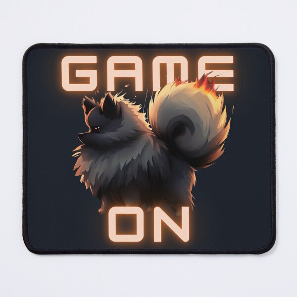 Item preview, Keeshond Cartoon: Game ON with Anime Dog - Dog Art designed and sold by Woof-n-Wear.