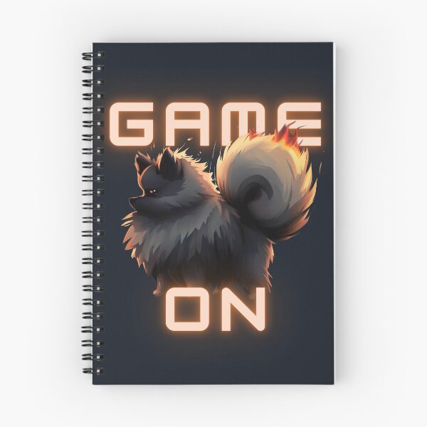 Item preview, Keeshond Cartoon: Game ON with Anime Dog - Dog Art designed and sold by Woof-n-Wear.