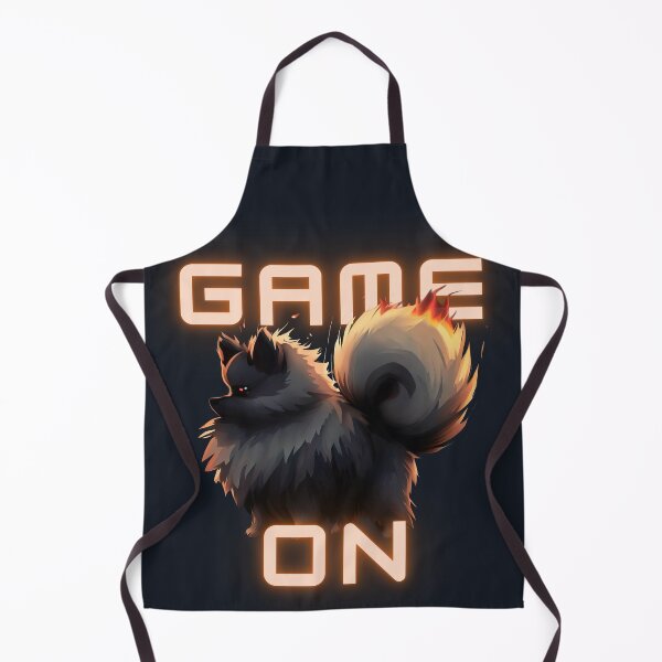 Item preview, Keeshond Cartoon: Game ON with Anime Dog - Dog Art designed and sold by Woof-n-Wear.