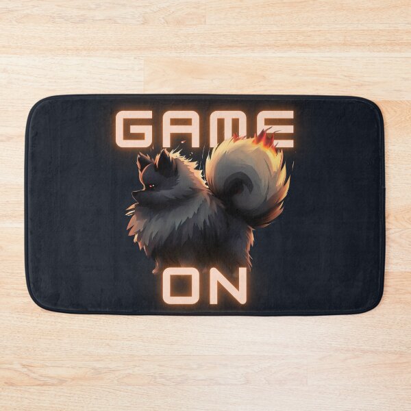 Item preview, Keeshond Cartoon: Game ON with Anime Dog - Dog Art designed and sold by Woof-n-Wear.