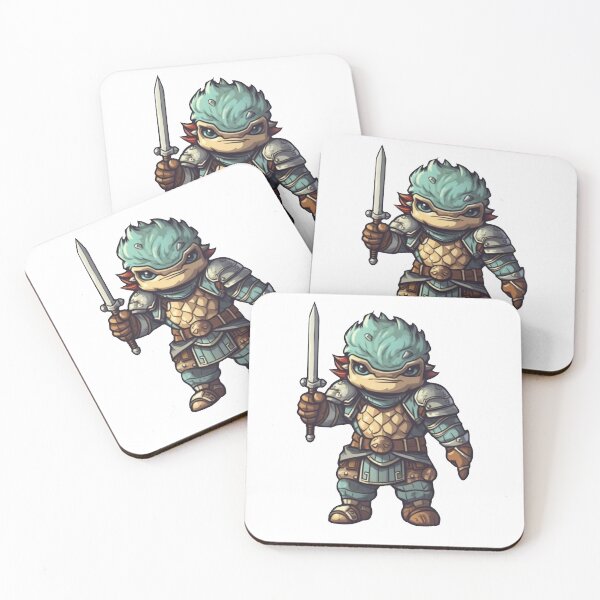 Item preview, Turto the paladin designed and sold by TucsonStickerCo.