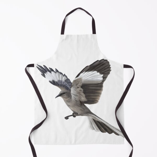 Item preview, Flying Northern Mockingbird designed and sold by CreationsByBear.