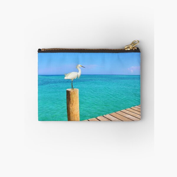 Item preview, Snowy Egret at the Ocean Pier designed and sold by FineArtography.