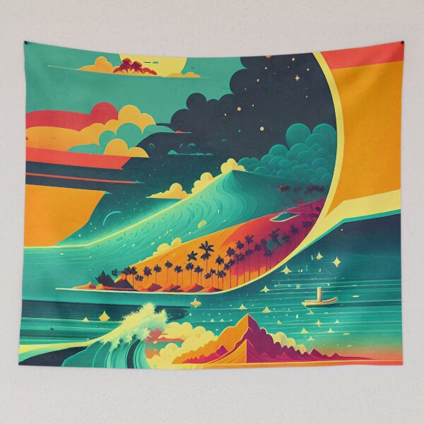 Item preview, Hawaiian Fantasy designed and sold by ArtFactoryAI.