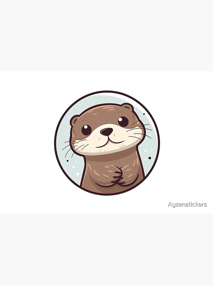 Discover Cute Shy Otter Bath Mat