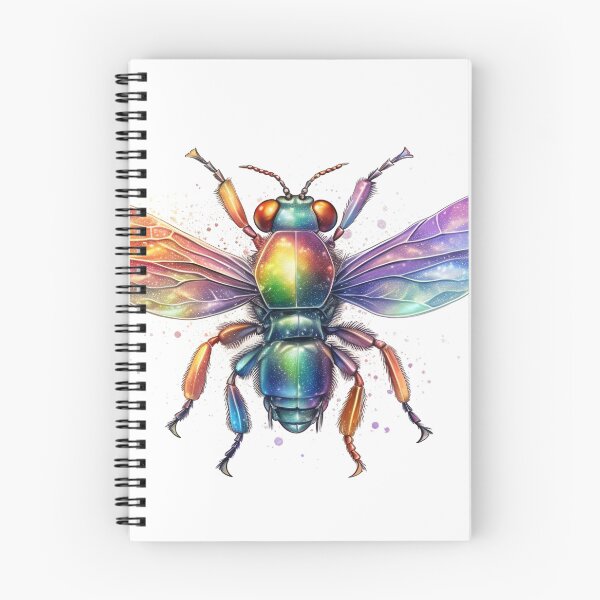 Item preview, Rainbow Fly designed and sold by Moth & Antler Media.