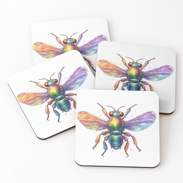 Item preview, Rainbow Fly designed and sold by Moth & Antler Media.