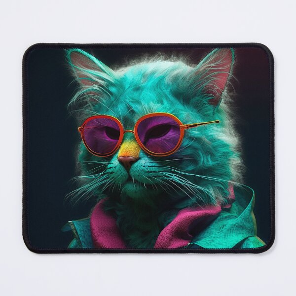 Item preview, Star Cat: Dazzling in Jacket and Glasses designed and sold by Casanova Originals.