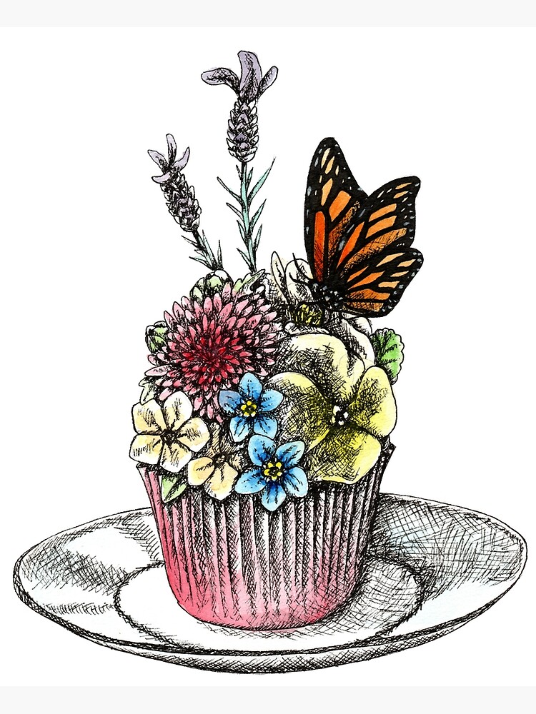 Baked Bouquet-Cupcake Bouquet-The Butterfly Bouquet