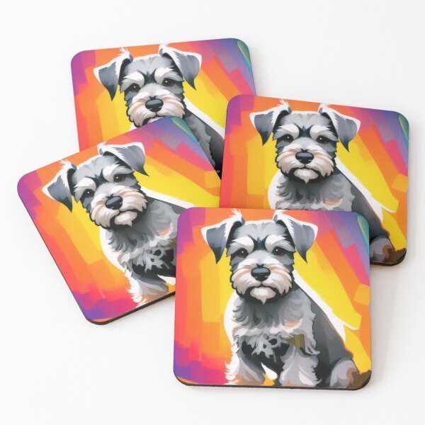 Item preview, Charming Companions - The Miniature Schnauzer's Endearing Personality designed and sold by StyleSyndicatio.