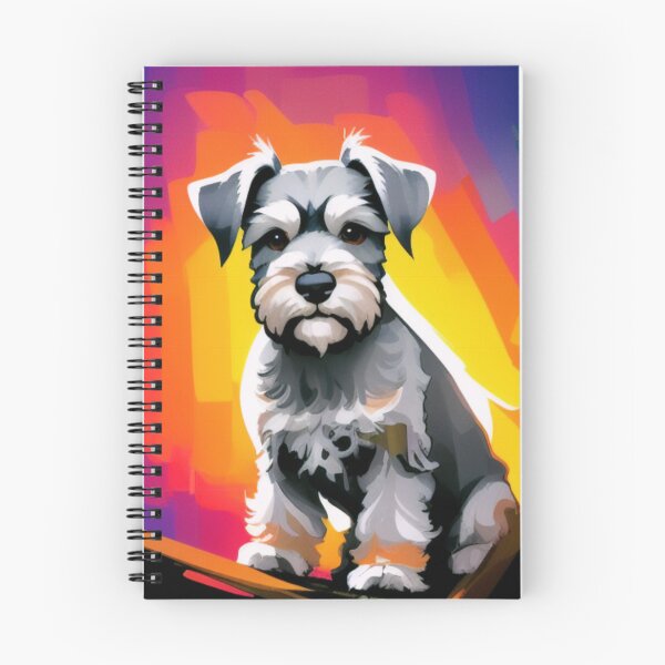 Item preview, Charming Companions - The Miniature Schnauzer's Endearing Personality designed and sold by StyleSyndicatio.