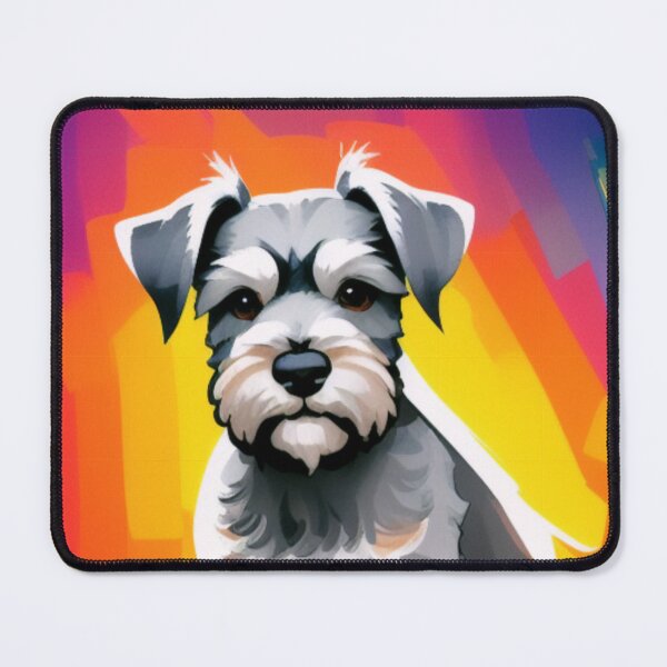 Item preview, Charming Companions - The Miniature Schnauzer's Endearing Personality designed and sold by StyleSyndicatio.