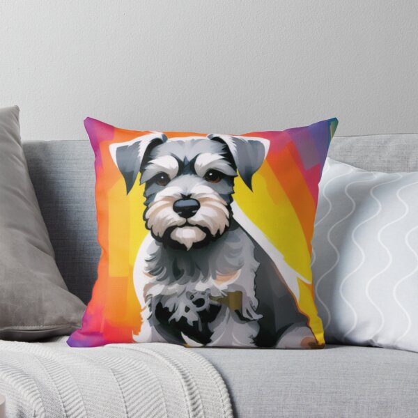 Item preview, Charming Companions - The Miniature Schnauzer's Endearing Personality designed and sold by StyleSyndicatio.