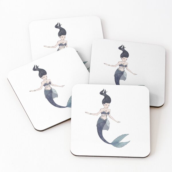 Item preview, Dark Blue Mermaid designed and sold by Angie Davis.