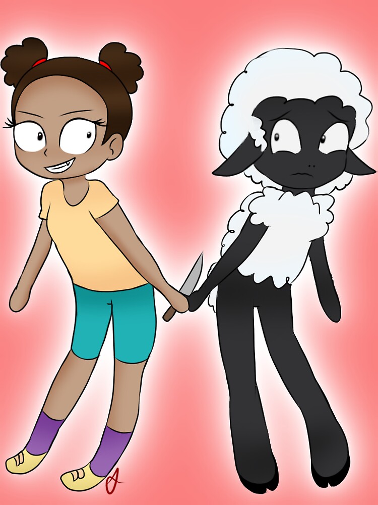 lexscape on X: Amanda the Adventurer and Wooly the Sheep fanart