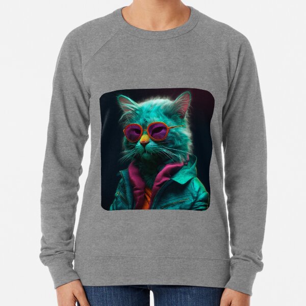 Item preview, Star Cat: Dazzling in Jacket and Glasses designed and sold by Casanova Originals.