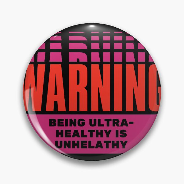 Item preview, Embrace Balance: Our 'Being Ultra Healthy Is Unhealthy' Design Celebrates the Power of Moderation designed and sold by magicalshops.