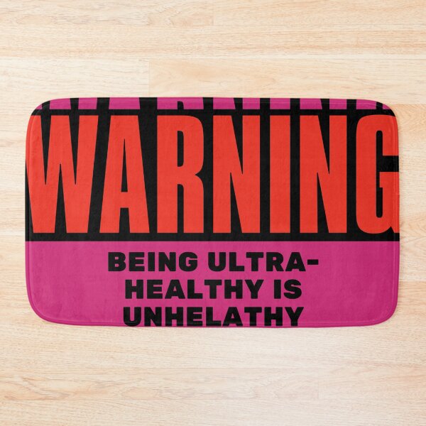 Item preview, Embrace Balance: Our 'Being Ultra Healthy Is Unhealthy' Design Celebrates the Power of Moderation designed and sold by magicalshops.