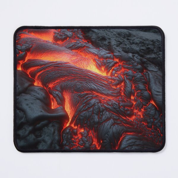 Item preview, Molten lava, melting rock design designed and sold by SweetWhiskers.