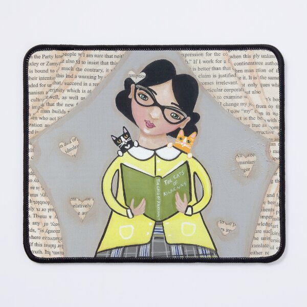 Item preview, The Reader designed and sold by KilkennyCat Art.