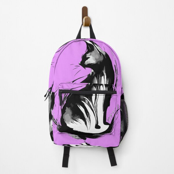 Item preview, abstract cat designed and sold by FoRes-Art.