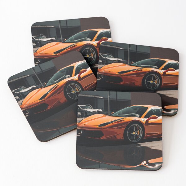 Item preview, Orange Sports Car: Unleash the Thrill of Dynamic Performance designed and sold by RIAiCreations.