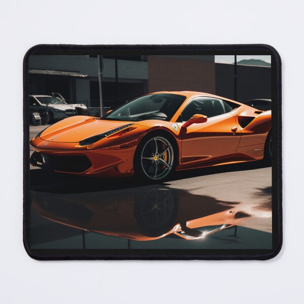 Item preview, Orange Sports Car: Unleash the Thrill of Dynamic Performance designed and sold by RIAiCreations.