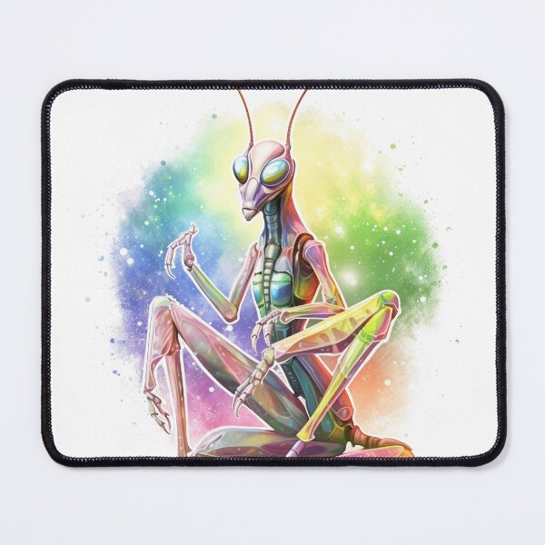 Item preview, Alien Mantis designed and sold by Moth & Antler Media.