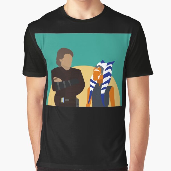 Vista previa del artículo con la obra «Ahsoka y Anakin», diseñado y vendido por anatoledouglas.