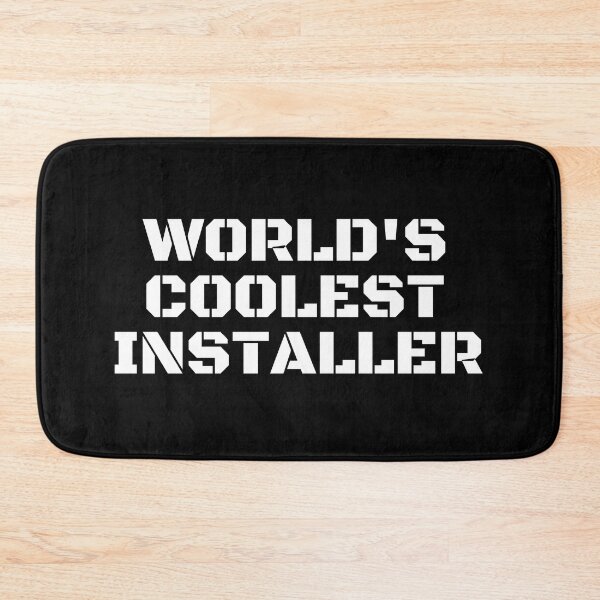 Item preview, World's Coolest Installer  designed and sold by manandi1.