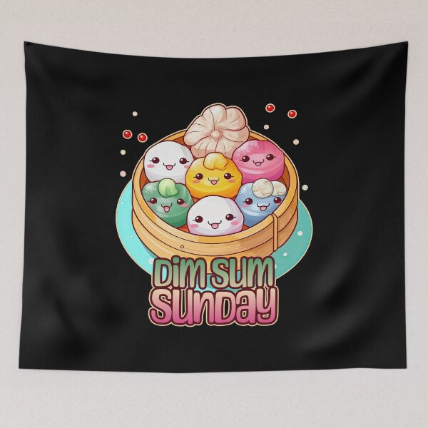 Item preview, Dim Sum Sunday Foodie Design designed and sold by danielliamgill.