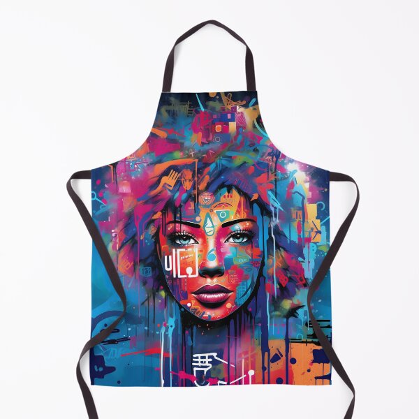Item preview, arte de graffiti femenino designed and sold by Clawsorrow.