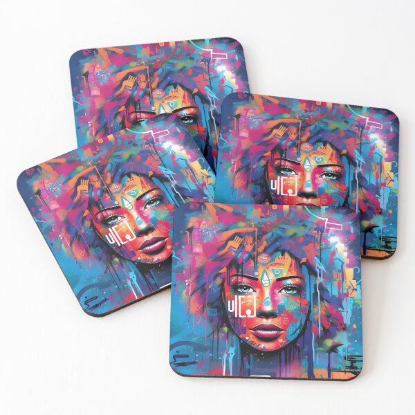 Item preview, graffiti female art designed and sold by Clawsorrow.