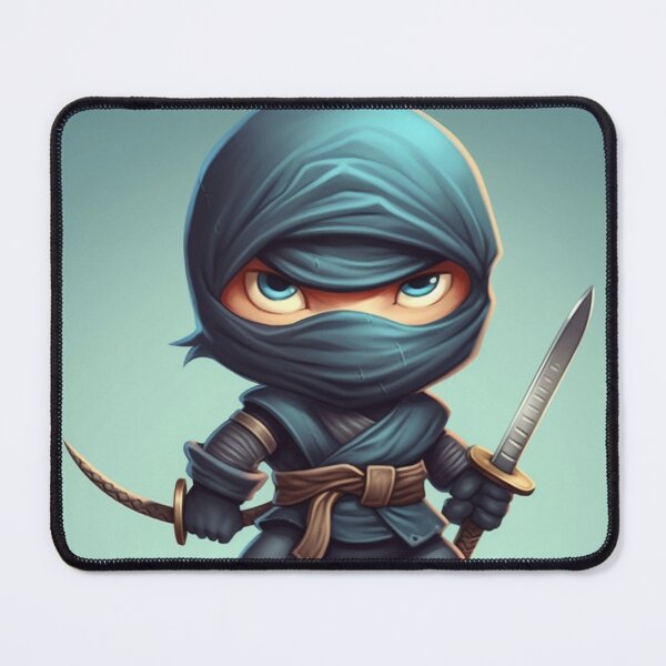 Item preview, Cool Cartoon Ninja: Dynamic and Stylish Character Design designed and sold by RIAiCreations.