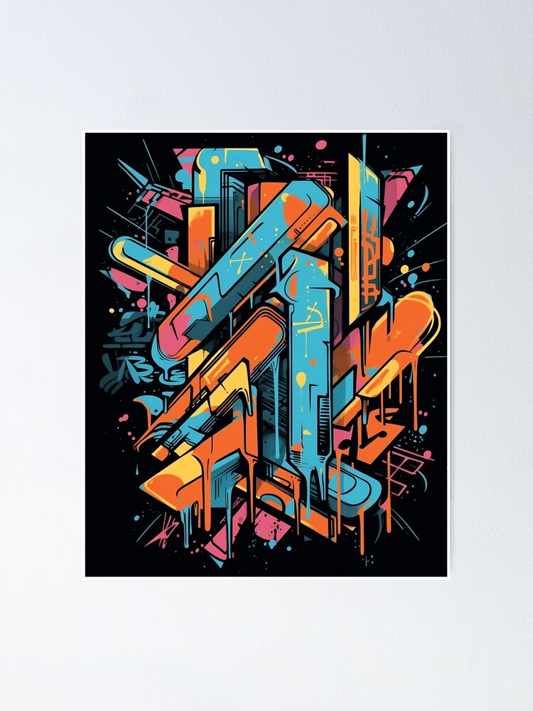 Graffiti Phoes Squeezer | Poster