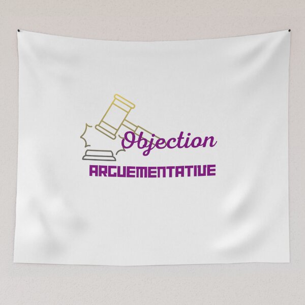 Item preview, LAW NERDS - OBEJECTION ARGUEMENTATIVE designed and sold by KelliesCorner.