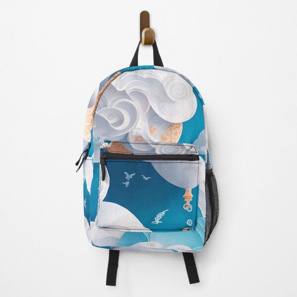 Item preview, Whimsical Cloudscapes: Quilled Paper Dreams in Abstract 3D Vector Art designed and sold by WASjourney.