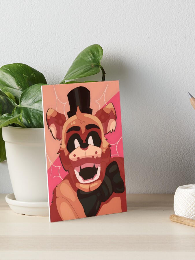 Freddy FNAF Art Print 5x7in